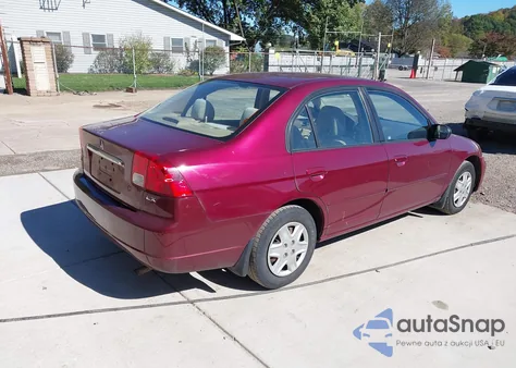 2003 Honda Civic Lx из США, поврежденный, VIN 2HGES16543H528666